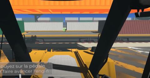 Teaser scénario réalité virtuelle Transport Multimodal
